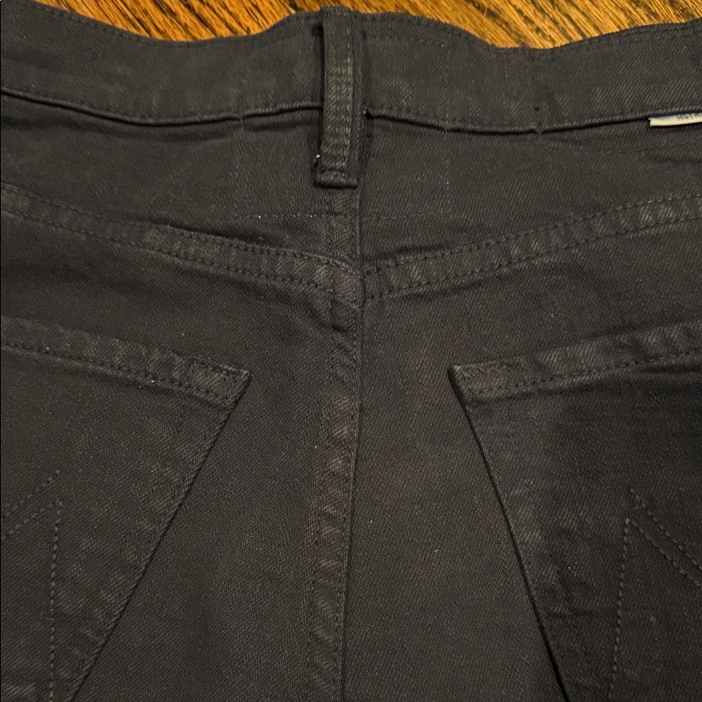MOTHER High-Waisted Spinner Skimp in The devil may care - Picture 15 of 15